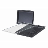 CAL-MIL, Shallow Display Tray, Black, 12" x 20" x 1", Acrylic