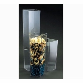CAL-MIL, Square Accent Tower, 16" H, Clear
