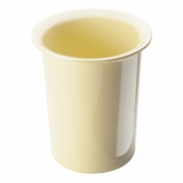 CAL-MIL, Cutlery Cylinder, Butter Yellow, 5 1/2" H, Melamine