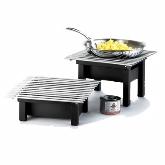 CAL-MIL, Square Chafer Alternative, 12" x 12" x 7", One by One, Black