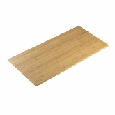CAL-MIL, Rectangular Display Tray / Riser Shelf, 12" x 24" x 1/2", Bamboo