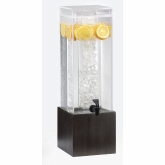 CAL-MIL, Square Beverage Dispenser, 3 gallon, Midnight Bamboo