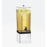 CAL-MIL, Econo Beverage Dispenser, 3 gallon, Black, 8" W x 10" D x 24" H