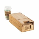 CAL-MIL, Java Jacket Dispenser, Bamboo, 5 3/4" x 12" x 3 3/4"