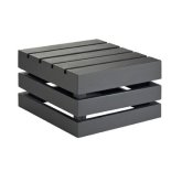 CAL-MIL, Crate Riser, Black, 12" x 12" x 7", Midnight Bamboo