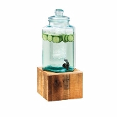 CAL-MIL, Industrial Beverage Dispenser w/Infuser, 2 gallon, Wood Base