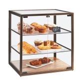 CAL-MIL, Sierra 3-Tier Bakery Display Case, 21"W x 17"D x 23 1/4"H, (2) Doors