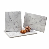 CAL-MIL, Rectangular Serving Tray, 18" x 13" x 1/2", Mid-Century, Faux Carrera Marble