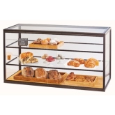CAL-MIL, Sierra Display Case, 42"W x 17"D x 23"H, Bronze Metal Frame