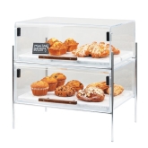 CAL-MIL, Mid Century Pastry Display Case, 2-Tier, Self Serve, 19 1/2"W x 13 1/2"D x 18"