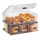 CAL-MIL, Sierra Display Bin, 22 1/2"W x 13 3/4"H, Bronze Metal Frame