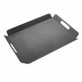 CAL-MIL, Room Service Tray, Black, 22 1/2" x 17", Stackable