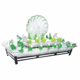 CAL-MIL, 2-Tier Ice Display/Pedestal, 48" x 24" x 12 1/2"