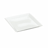 CAL-MIL, Square Platter, 11" x 11", Porcelain, Bright White