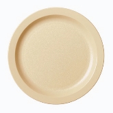 Cambro, Camwear Narrow Rim Plate, 9" dia., Beige, Polycarbonate