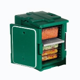 Cambro, Camcarrier Ultra Pancarrier, Front Loading, Holds Pans 2 1/2" to 8" Deep, Granite Green