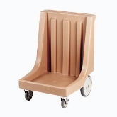 Cambro, Camdolly w/ Handle, 26" W x 26 7/8" D x 36 5/8" H, Coffee Beige