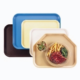 Cambro, Camwear Rectangular Tray, 14 7/8" x 20 1/8", Blue, Polycarbonate