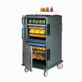Cambro, Ultra Camcart Food Pan Carrier, Front Loading, Holds 1/2 Long & Full Size Pans, Coffee Beige