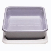 Cambro Cambox, 16 7/8" L x 21 7/8" W x 4 3/4" H, High-Impact Plastic, Dark Brown