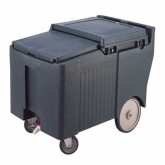 Cambro, Ice Caddy, Mobile, 29 1/4" H, 175 lb capacity, 2 Fixed and 2 Swivel Casters, Black