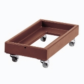 Cambro, Camdolly, 16 1/8" D x 29 1/4" L x 8 3/8" H, Load capacity 300 lbs, Dark Brown