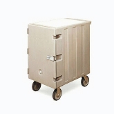 Cambro Camcart w/ Security Package, for Food Storage Boxes, 32" L x 21 1/2" D x 37 1/2" H, Coffee Beige