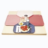 Cambro Camtray, Trapezoid, 14 9/16" x 19 1/2" Light BasketWeave