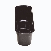 Cambro Cutlery Insert Box, 4 7/16" L x 14 3/16" W x 4 1/8" H, Hi-gloss Plastic, Dark Brown