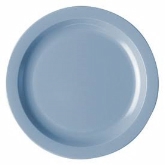 Cambro, Camwear Narrow Rim Plate, 10" dia., Slate Blue, Polycarbonate