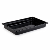 Cambro, Camwear Food Pan, Full Size, 2 1/2" Deep, Black