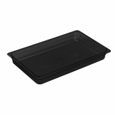 Cambro, H-Pan, Full Size, 4" Deep, Black, Plastic Hi-Temp