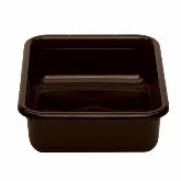 Cambro Cambox, 15 5/16" L x 19 15/16" W x 4 15/16" H, Hi-gloss Plastic, Dark Brown