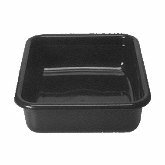Cambro Cambox, 15 5/16" L x 19 15/16" W x 4 15/16" H, Hi-gloss Plastic, Flat Bottom, Black