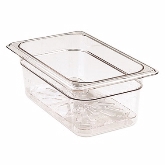 Cambro, Camwear Drain Shelf, 1/2 Size Long, Clear, Polycarbonate, Fits 22LPCW & 24LPCW