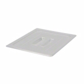 Cambro, Food Pan Cover, 1/2 Size, Translucent, Polypropylene, w/Handle