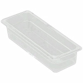 Cambro, Camwear Food Pan, 1/2 Size Long, 4" Deep, White, Polycarbonate