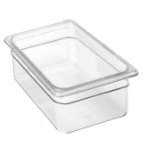 Cambro, Camwear Food Pan, 1/2 Size, 8" Deep, Clear, Polycarbonate