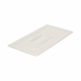 Cambro, Food Pan Cover, 1/3 Size, Translucent, Polypropylene, w/Handle