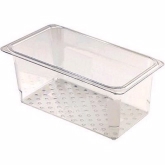 Cambro, Camwear Colander, 1/3 Size, 5" Deep, Clear, Polycarbonate