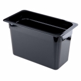 Cambro, Camwear Food Pan, 1/3 Size, 8" Deep, Black, Polycarbonate