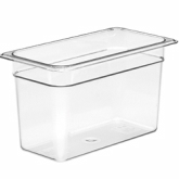 Cambro, Camwear Food Pan, 1/3 Size, 8" Deep, Clear, Polycarbonate