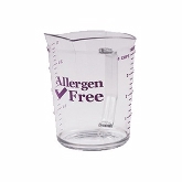 Cambro, Allergen Safe Measuring Cup, Purple, 4 Quart