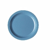 Cambro, Camwear Narrow Rim Plate, 7 1/4" dia., Slate Blue, Polycarbonate