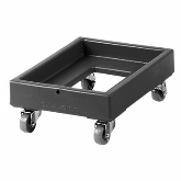 Cambro Camdolly, 19 5/8" D x 28 5/8" L x 10 1/2" H, Load capacity 300 lbs, Black