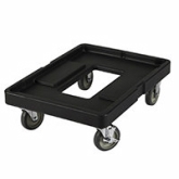 Cambro, Camdolly, 16 3/8" D x 21 13/16" L x 8" H, Load capacity 350 lbs, Black