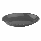 Cambro, Deli Platter, Oval, 3.40 qt, Scalloped Pattern, Black