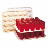 Cambro Glass Keeper, Holds 20 Glasses, Plastic, Beige