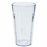 Cambro, Tumbler, Newport, Fluted, SAN Plastic, Clear, 12 3/5 oz