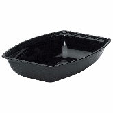 Cambro, Camwear Rectangular Bowl, 5 qt, Black, Polycarbonate